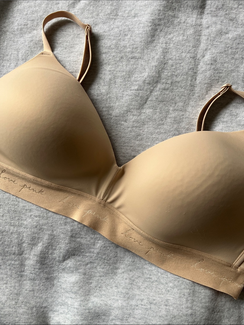 PINK Victoria's Secret Smooth Nude T-Shirt Bra 36D